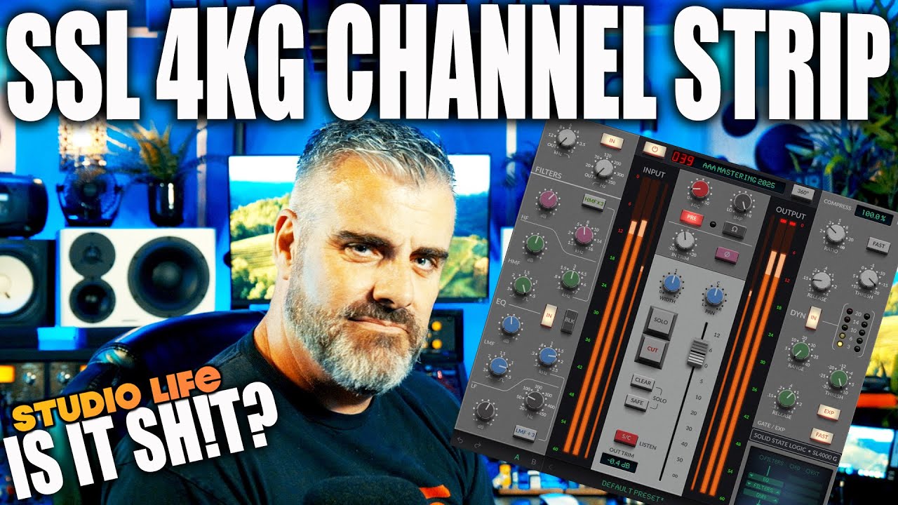 SSL 4KG CHANNEL STRIP REVIEW & TEST