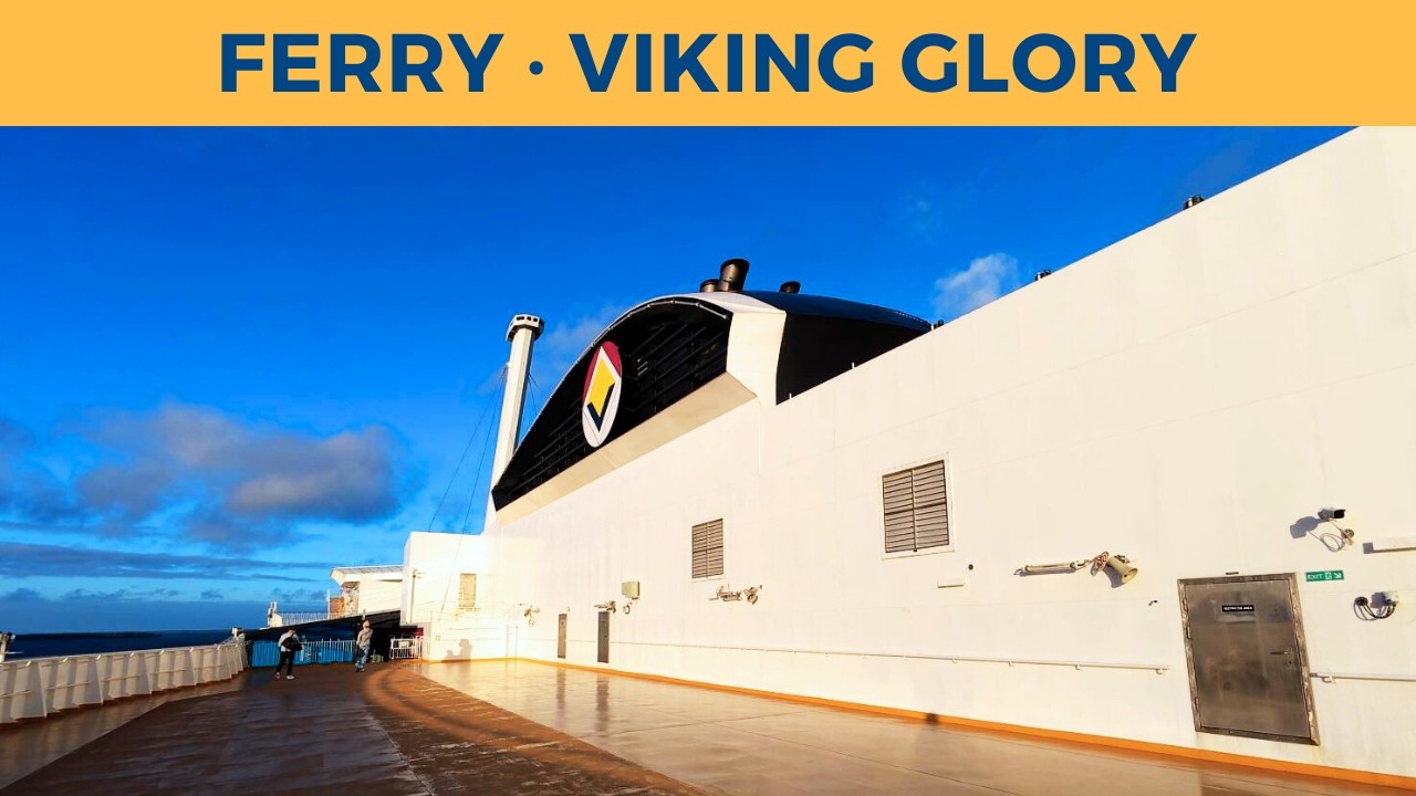 Passage on ferry VIKING GLORY, Turku-Stockholm (Viking Line)