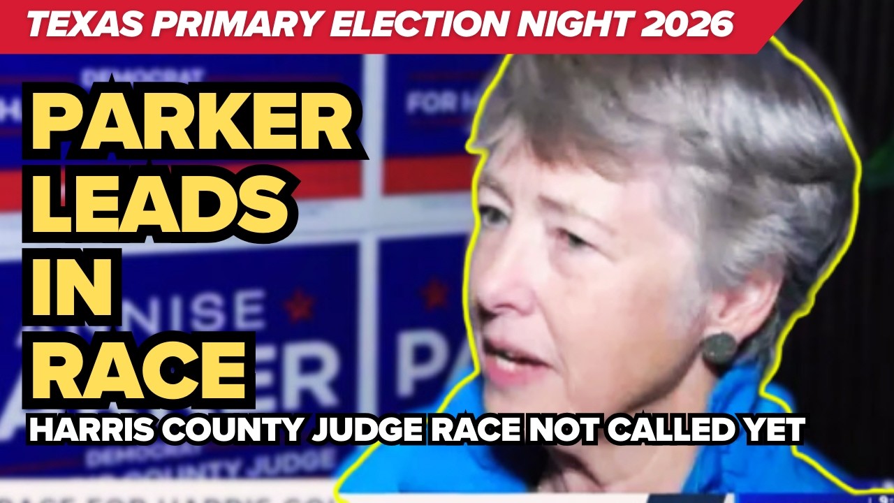 Annise Parker speaks as early results show her leading for Harris County judge | KHOU 11