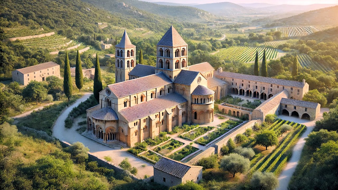 Abbaye de Lagrasse, southern France (videoturysta.eu)