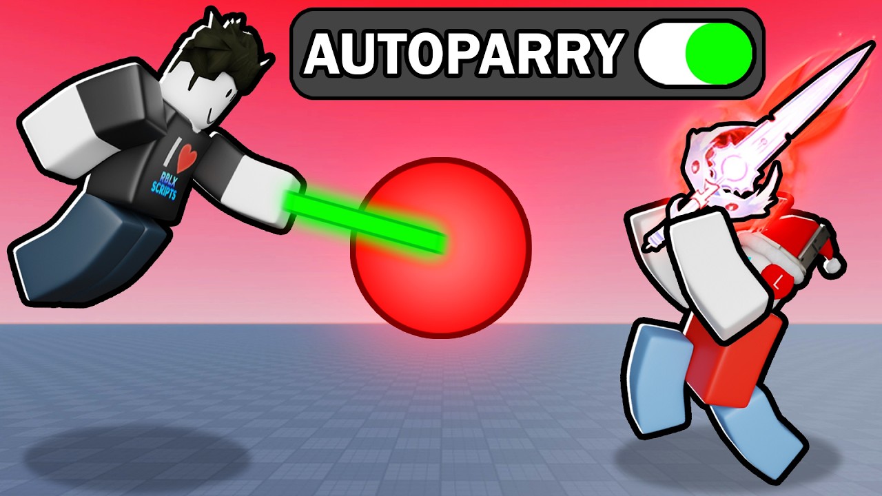 I found a HACKER using AUTOPARRY, so I taught him a lesson in Blade Ball..