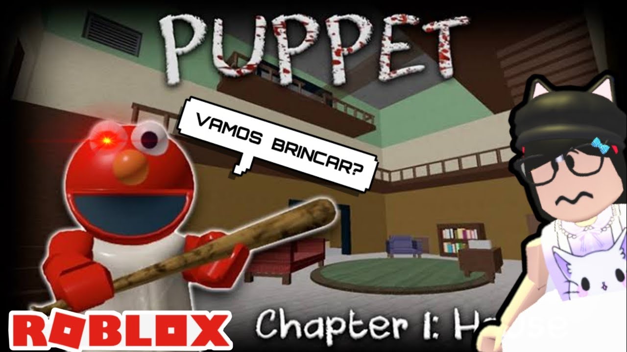 🎈 PUPPET CAPÍTULO 1: 😵 APANHEI MUITO Desses BONECOS do MAL - Roblox