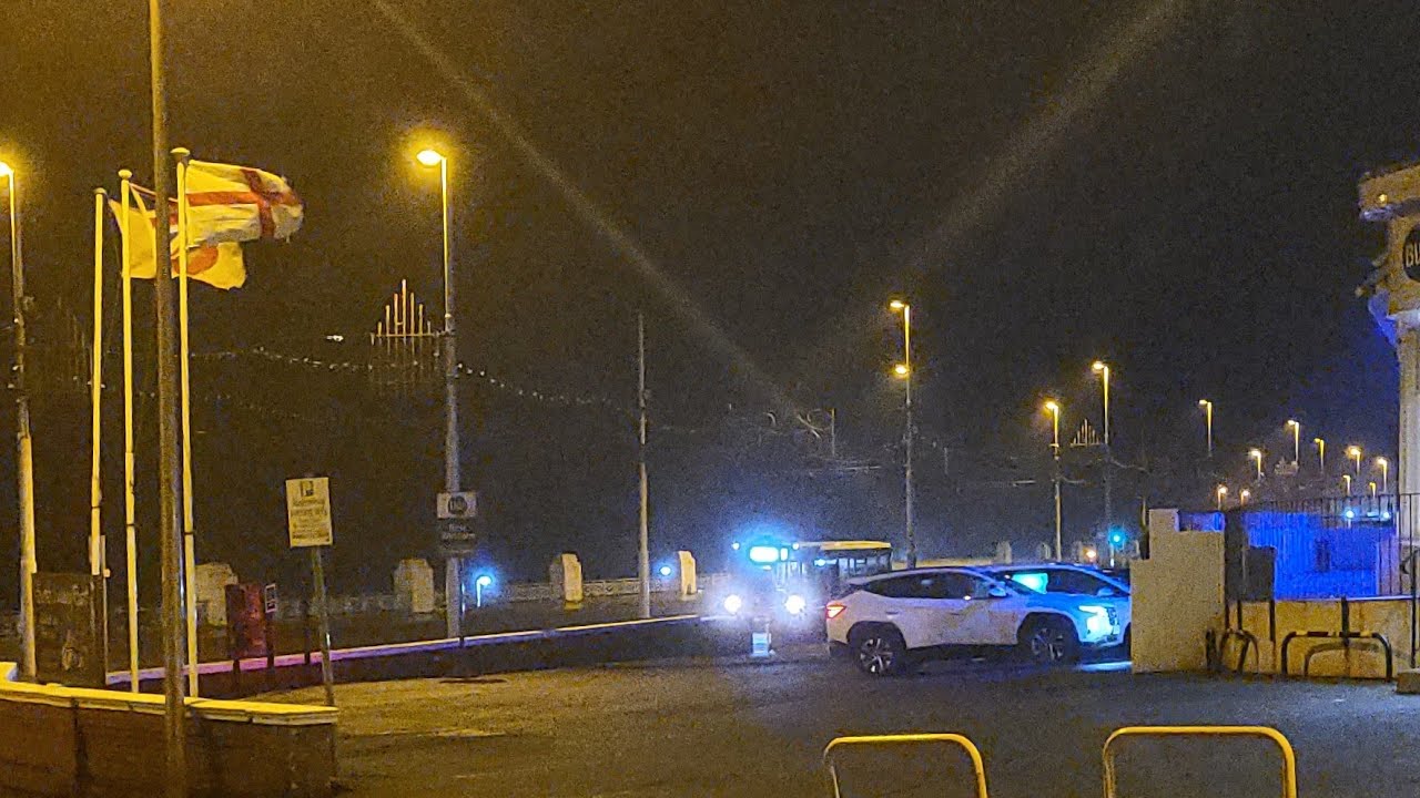 Storm Jocelyn Battering Blackpool