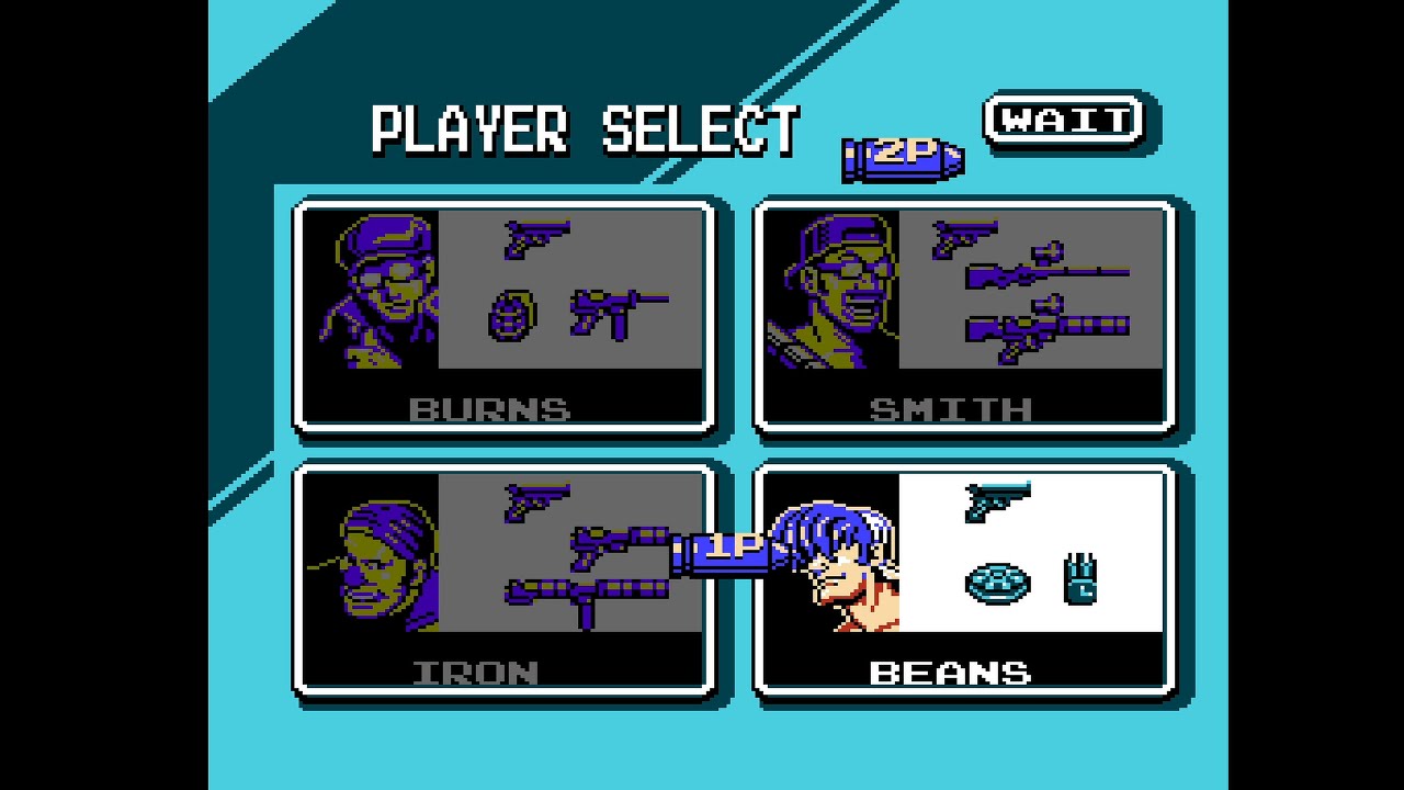 Contra Force (Beans/Time Bomb Only) (No Death) (Lag Fix/No Slowdown)