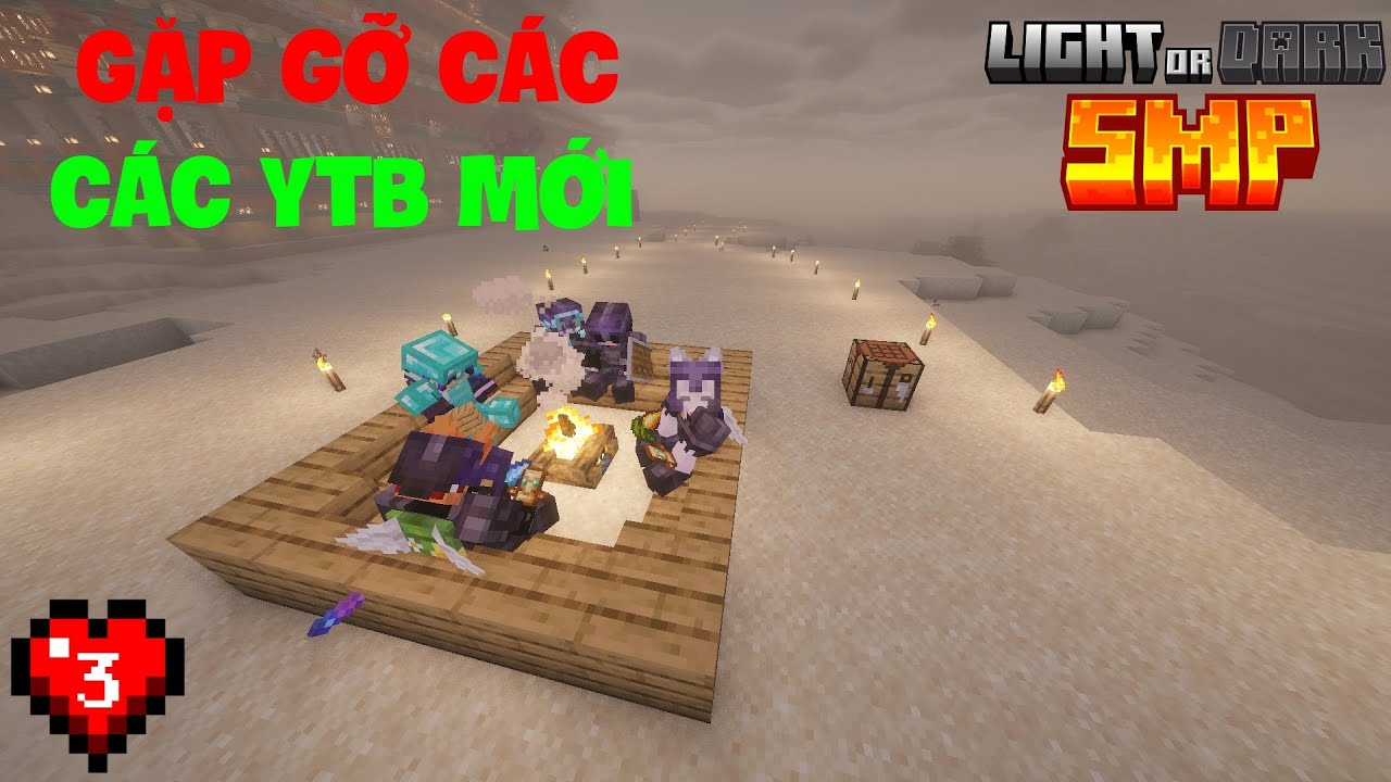 Khoảng Thời Gian Bình Yên Cuối Cùng... | Light Or Dark SMP | KeyMc | Tập 3