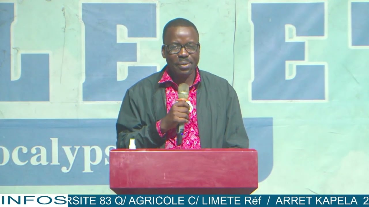 9 ieme jours THÈME : LE VIN AYANT MANQUÉ. JEAN 2:1-11, Orateur:  DOCTEUR BLAISE KHONDE