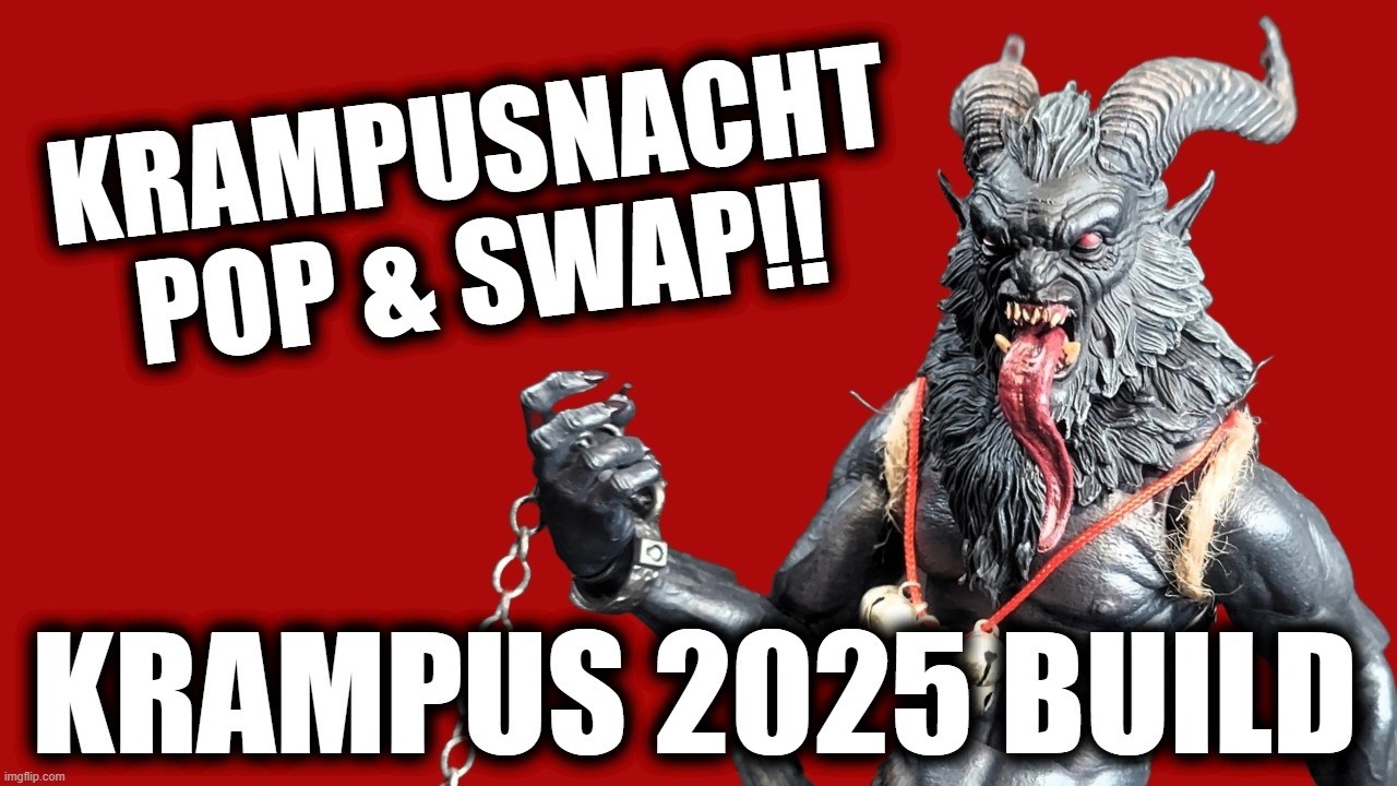 Krampusnacht POP & SWAP Figura Obscura Krampus 2025 Build