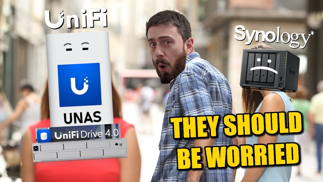 UniFi UNAS Drive 4.0 (and WHY SYNOLOGY SHOULD BE WORRIED)!
