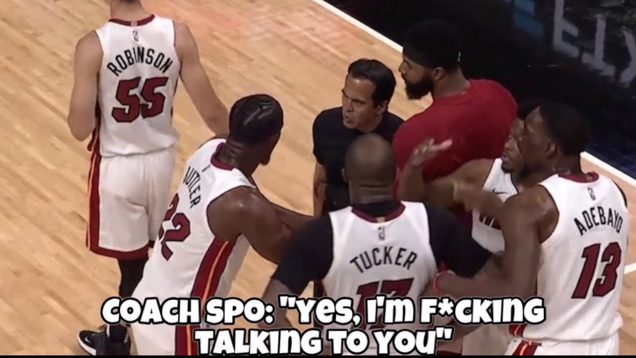 *FULL CAPTIONS* Jimmy Butler HEATED Trash Talk With Udonis Haslem & Coach Spoelstra!😳