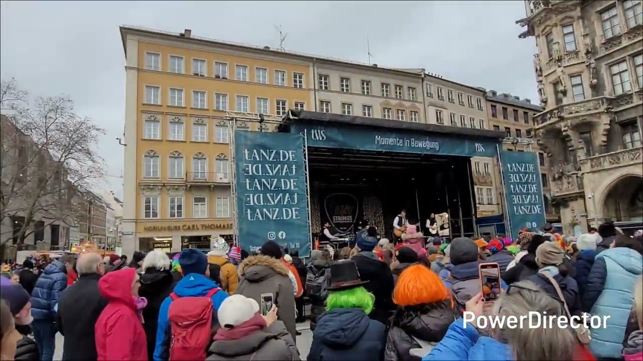 2. MIX Fasching Marienplatz & Karlsplatz Stachus, 15.02.2026 Fasching So. München - Cagey Strings