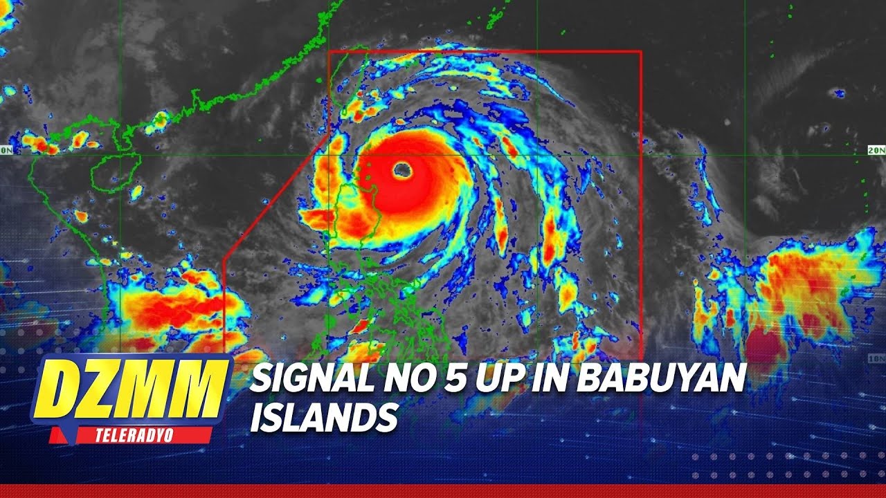 Signal No 5 up as super typhoon threatens Babuyan Islands