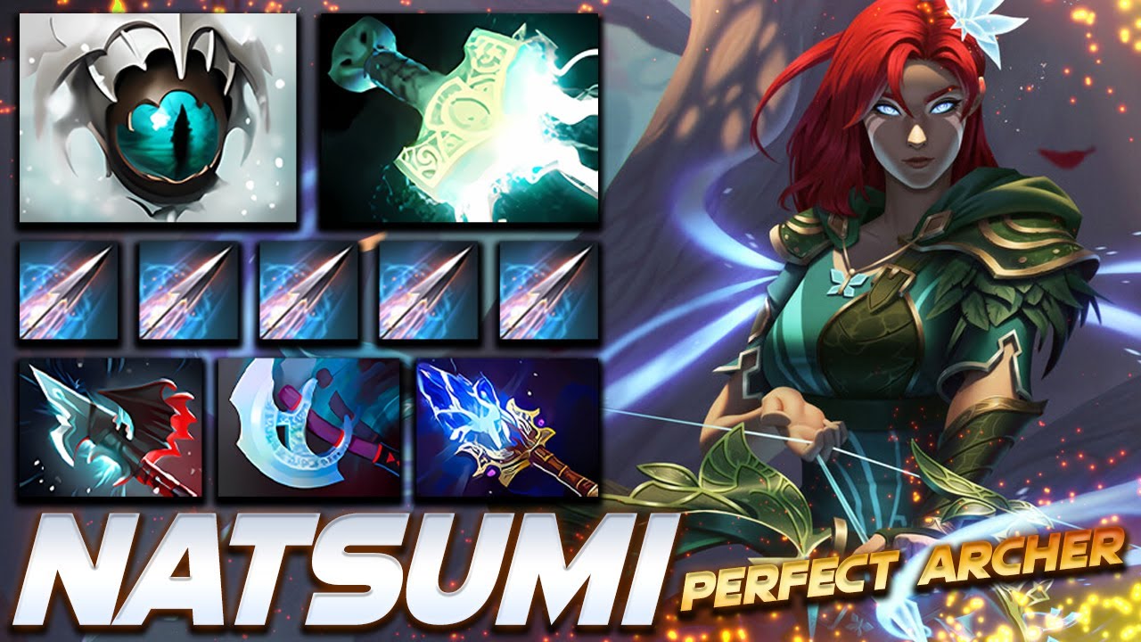 Natsumi Windranger Perfect Archer - Dota 2 Pro Gameplay [Watch & Learn]