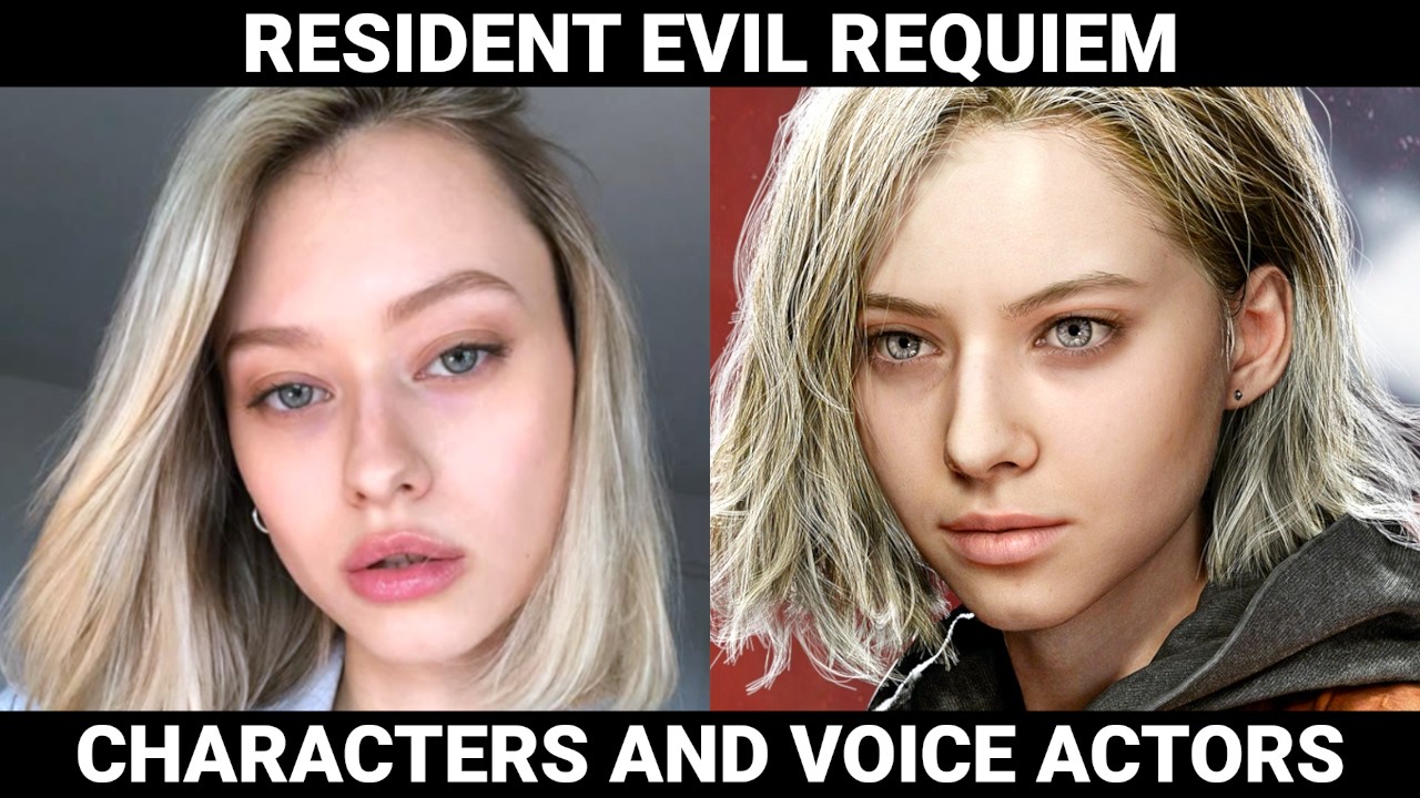 Resident Evil Requiem | Characters and Voice Actors (w/ Face Models)