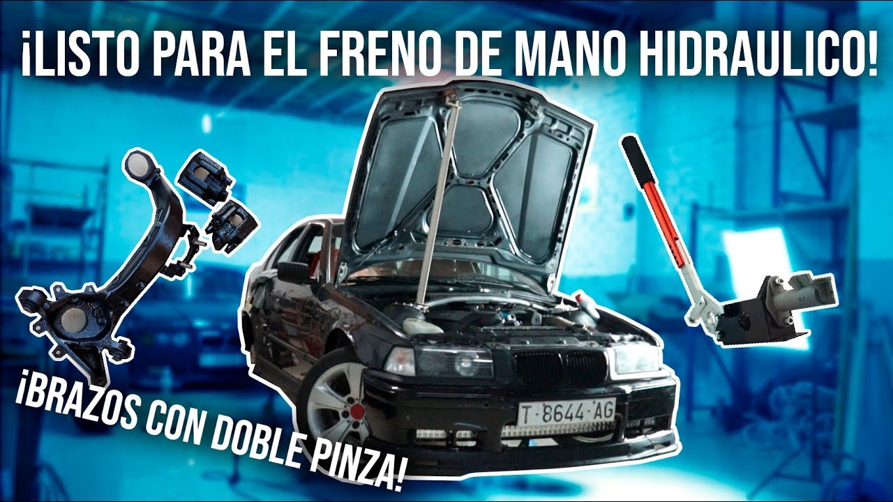 ¡Preparando el BMW para montar FRENO DE MANO HIDRAULICO!