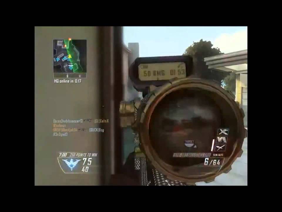 CeltiX Legion - Luck Of The Snipers ep.1 - Black Ops 2 Clan Teamtage