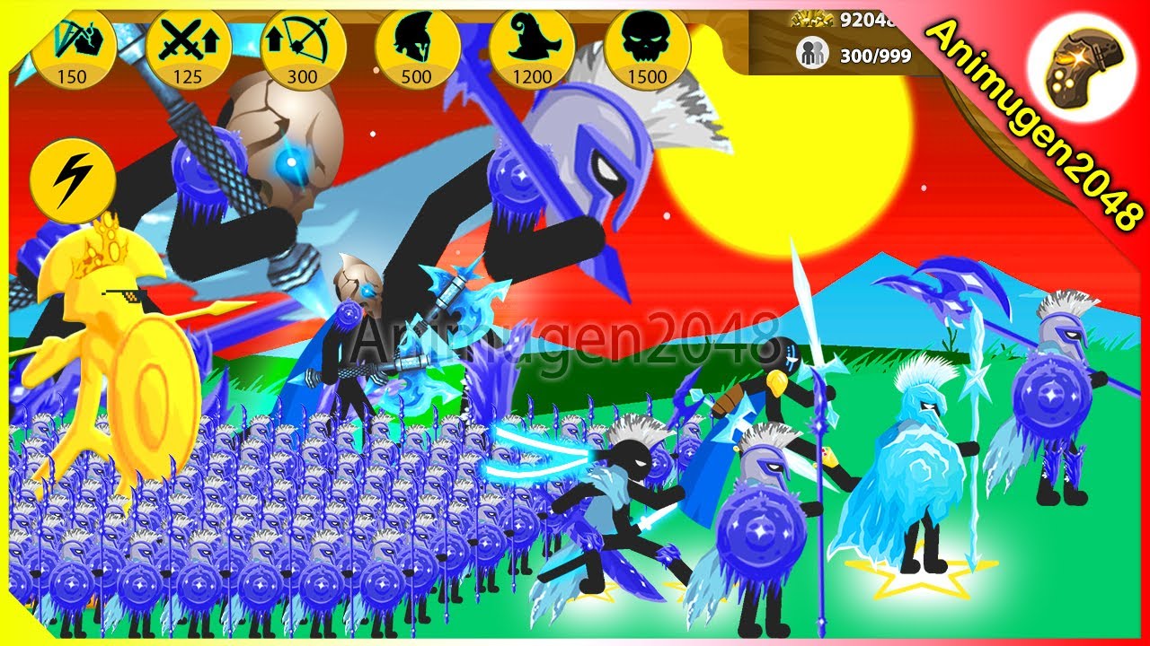 NEW MOD SUMMON MEGA SPEAROS FULL x9999 ARMY vs FINAL BOSS VAMP | Stick War Legacy Mod | Animugen2048