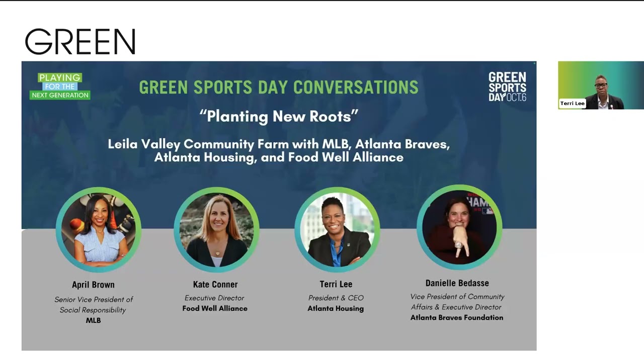 Green Sports Day Conversation: Planting New Roots