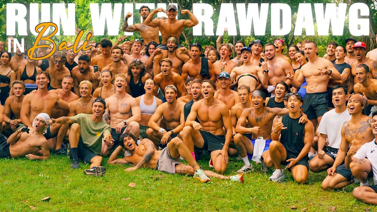 I ran with RAWDAWG in Bali @rawdawgrunclub