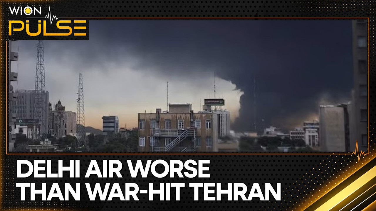 War Torn Tehran Records Cleaner Air Than Pollution Hit Delhi | WION Pulse