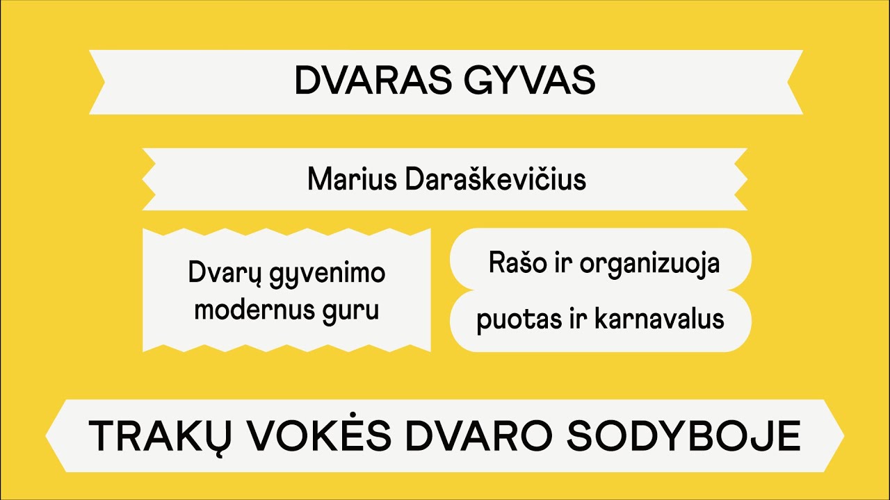 Dvaras Gyvas: Marius Daraškevičius