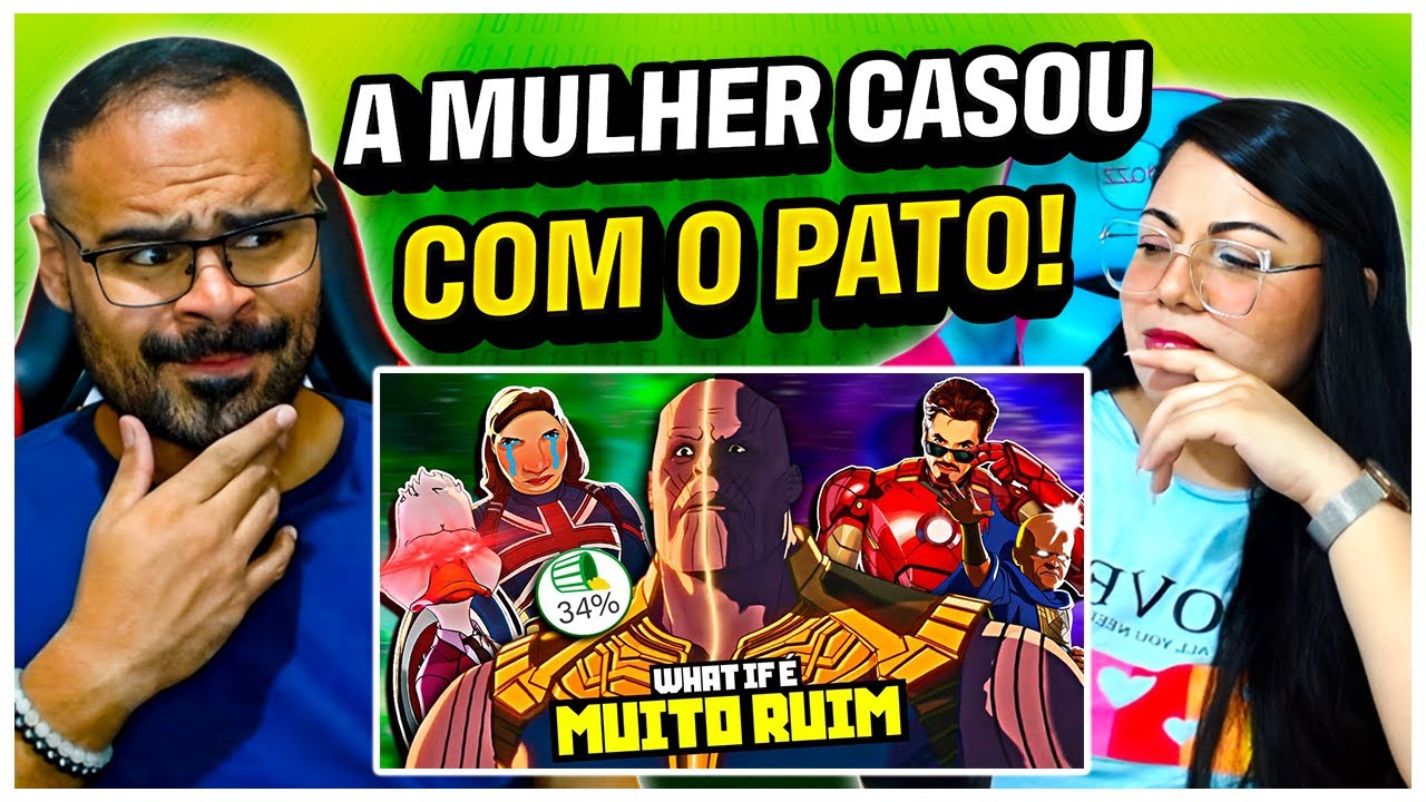 REACT VIAJANTE GALÁCTICO | WHAT IF é o desenho mais BUCHA da MARVEL 🤡🤢