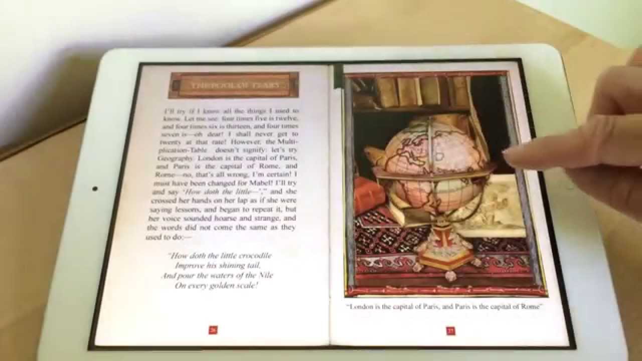 The Alice App for iPad - Alice In Wonderland