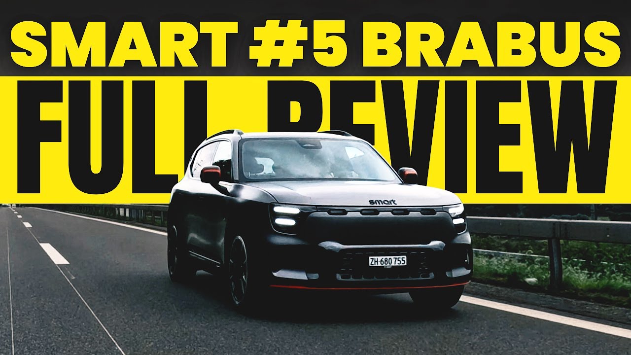 Smart #5 – Geely Engineering, немецкая точность, глобальное видение