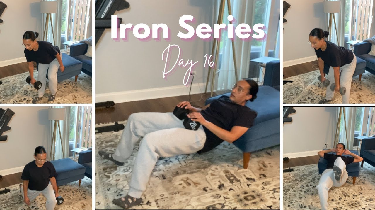 Iron Series Workout - Day 16 | Building Stronger Hamstrings