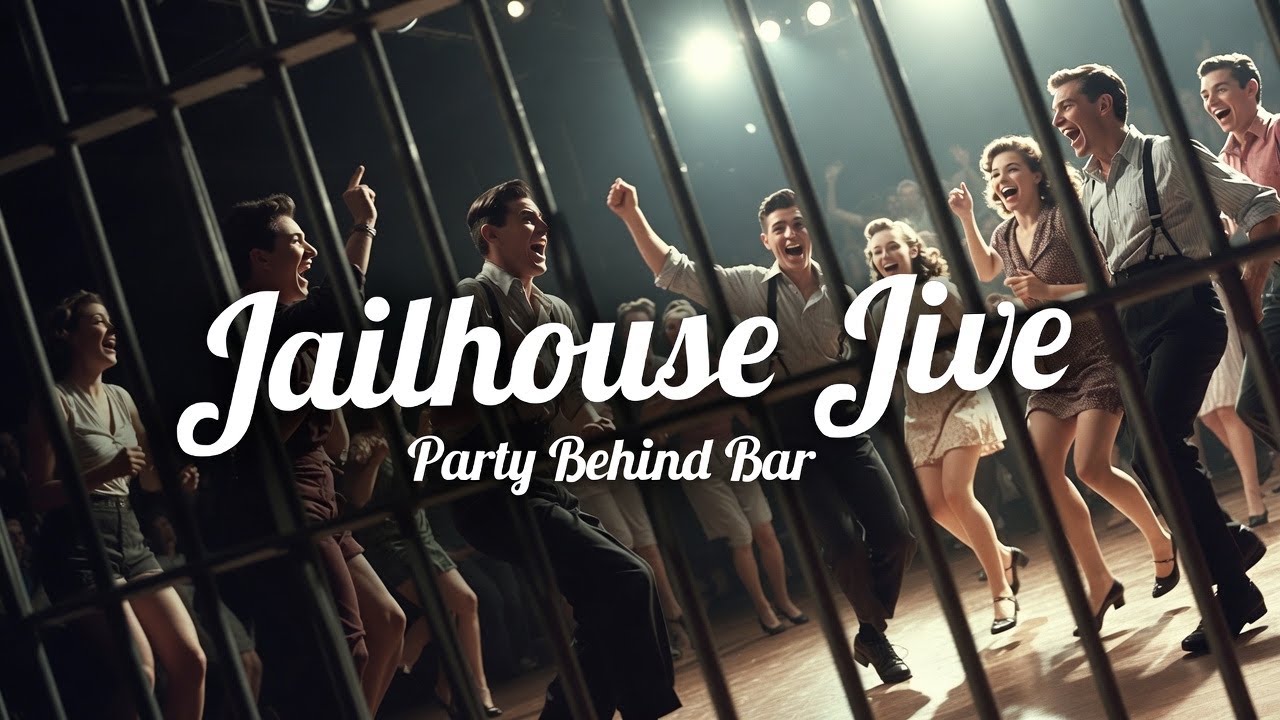 Jailhouse Jive 🔒🎶 | Party Behind Bar | High-Energy 1950s Rock & Roll