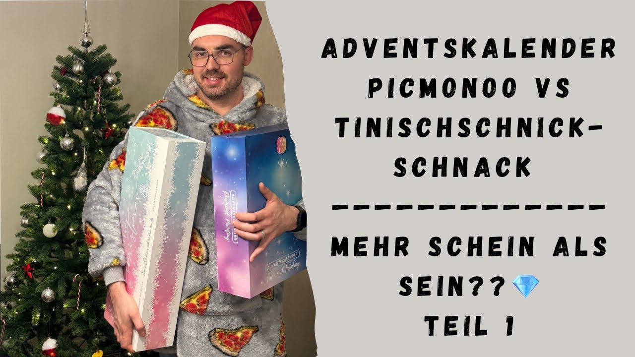 Diamondpainting Adventskalender Picmondoo vs Tinischnickschnack💎 Teil 1