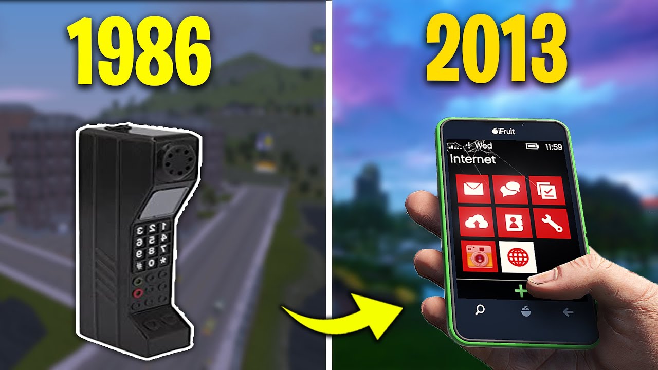 Evolution of PHONE LOGIC in GTA Games! (GTA 3 → GTA 5)