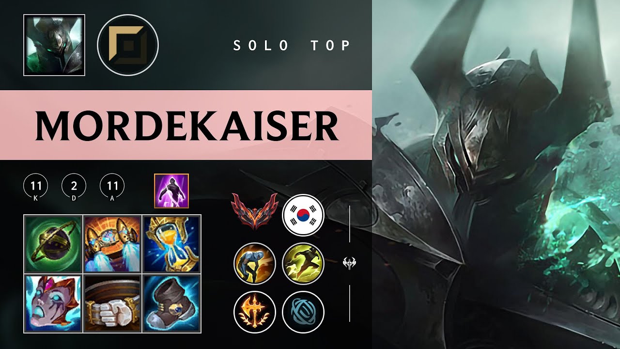 Mordekaiser Top vs Irelia - KR Grandmaster Patch 26.02