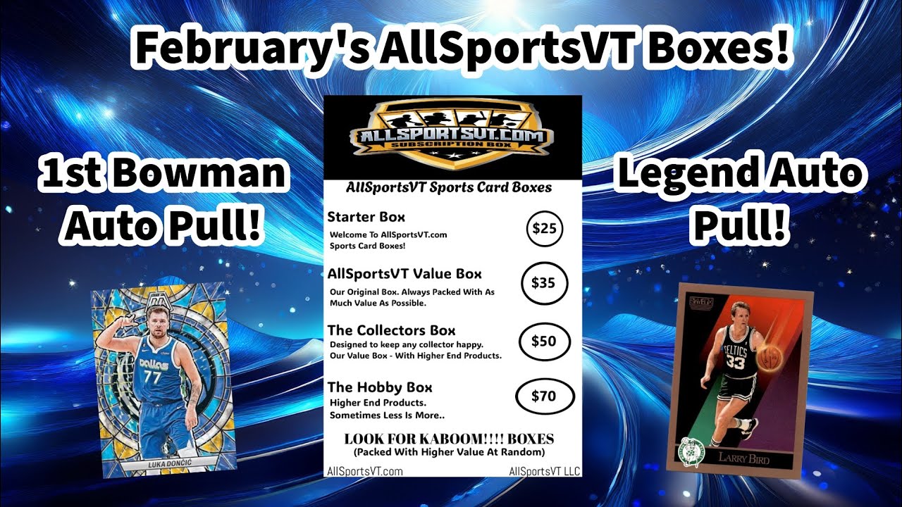February AllSportsVT Subscription Boxes! Such a fun opening!