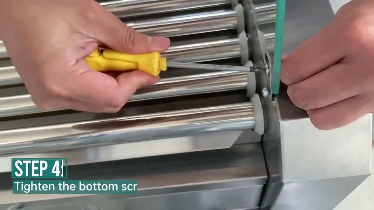 How to install the wantjoin covered hot dog machine