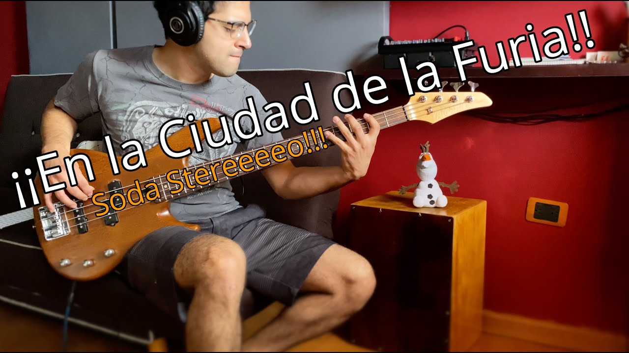 En la ciudad de la furia - Soda Stereo (Bass/Bajo Cover) 🎧