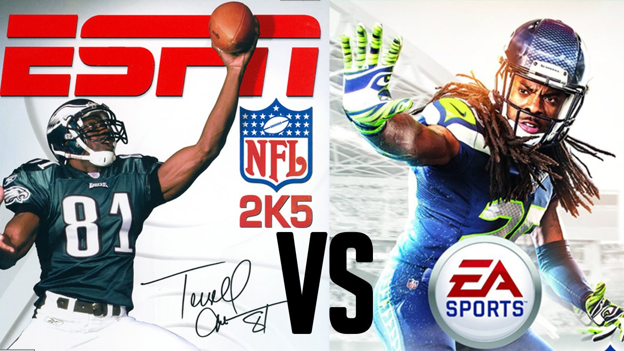 Madden 15 vs ESPN NFL 2k5 Breakdown Comparison
