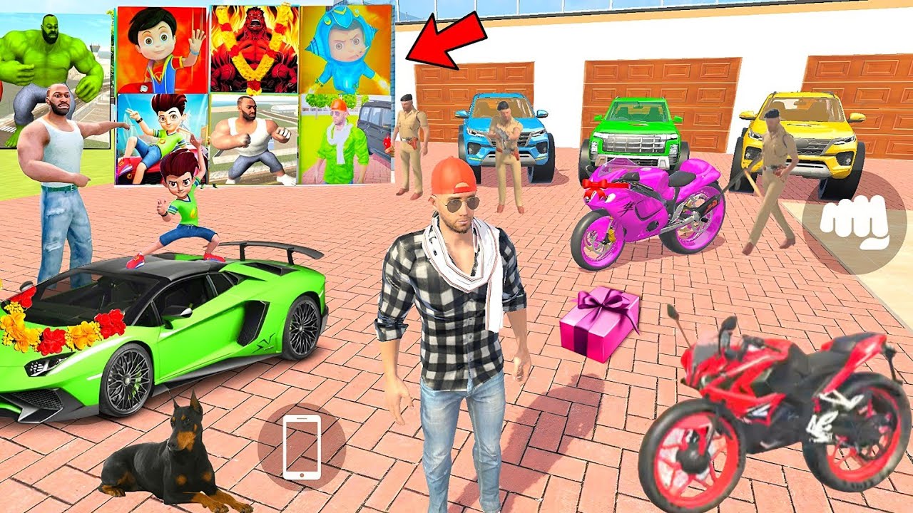 🤩 Franklin Open Mysterious Container 💥🥳 Indian Theft Auto Simulator 💥😱 Indian Bikes Driving 3D Game🤯