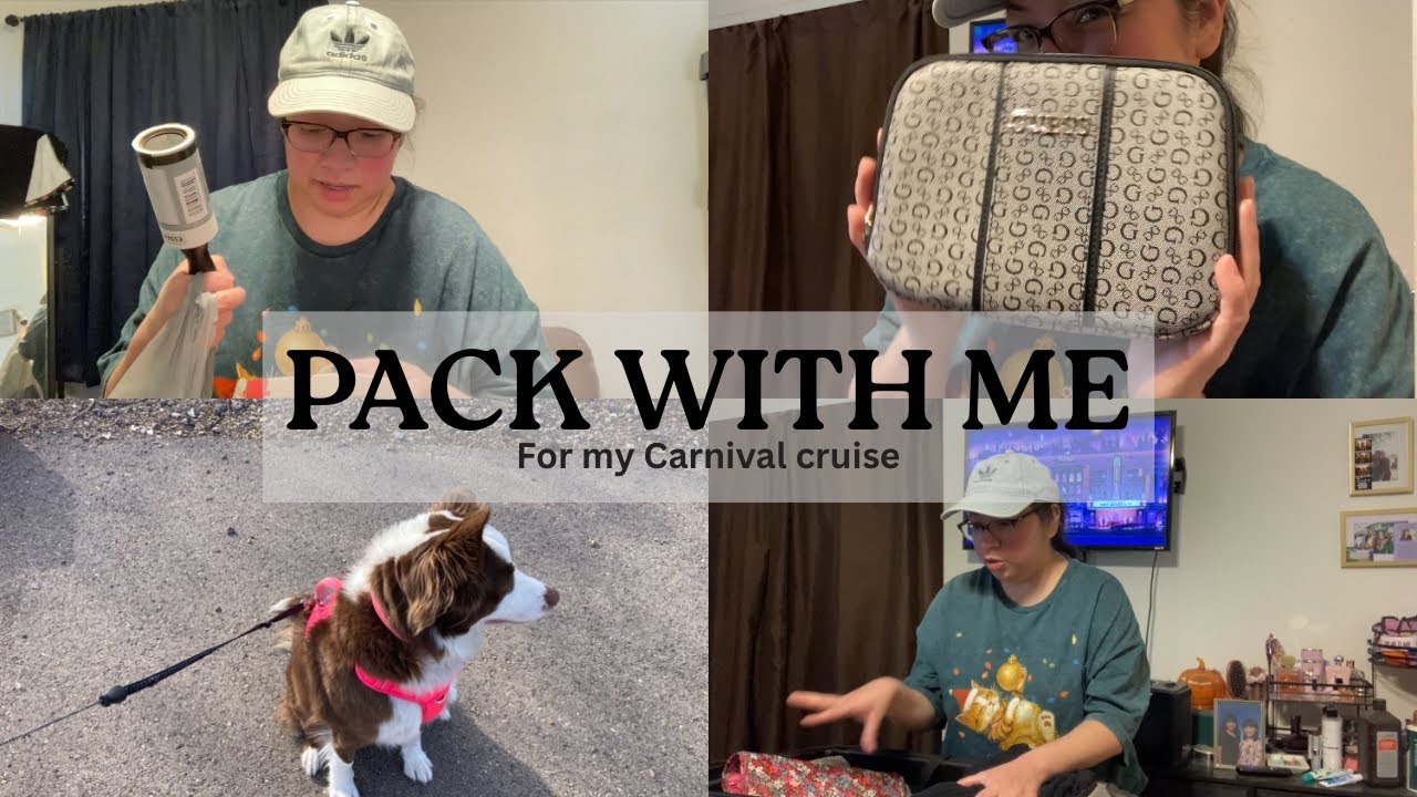 Pack with me for my Carnival Cruise 🚢