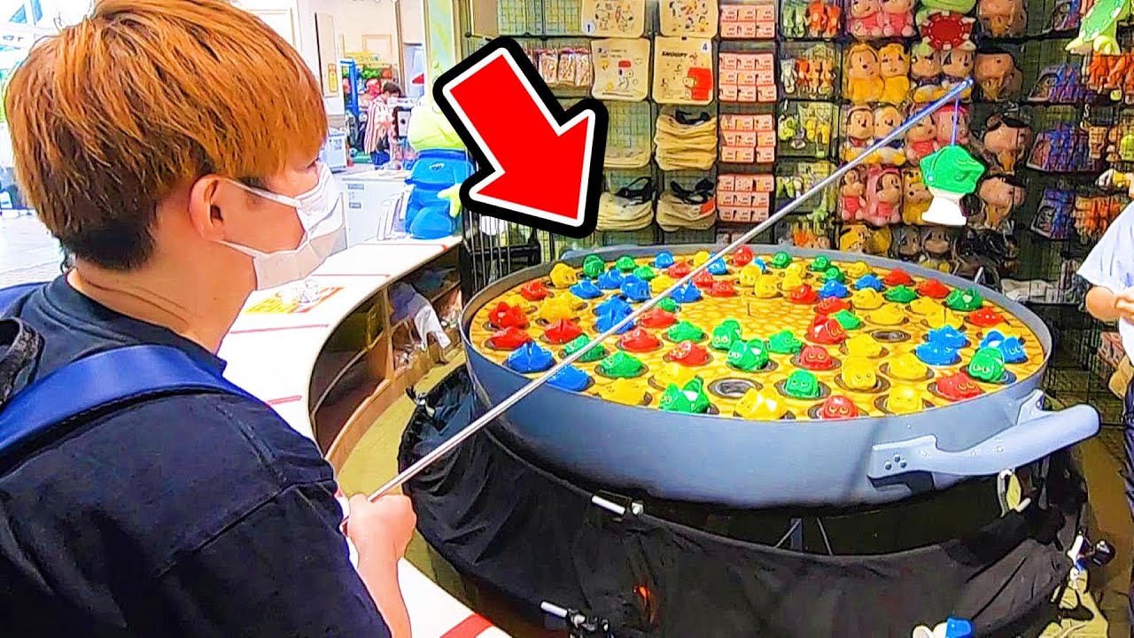 景品がGETできるゲームを大量にやってみた！魚釣り・射的…まるでお祭り