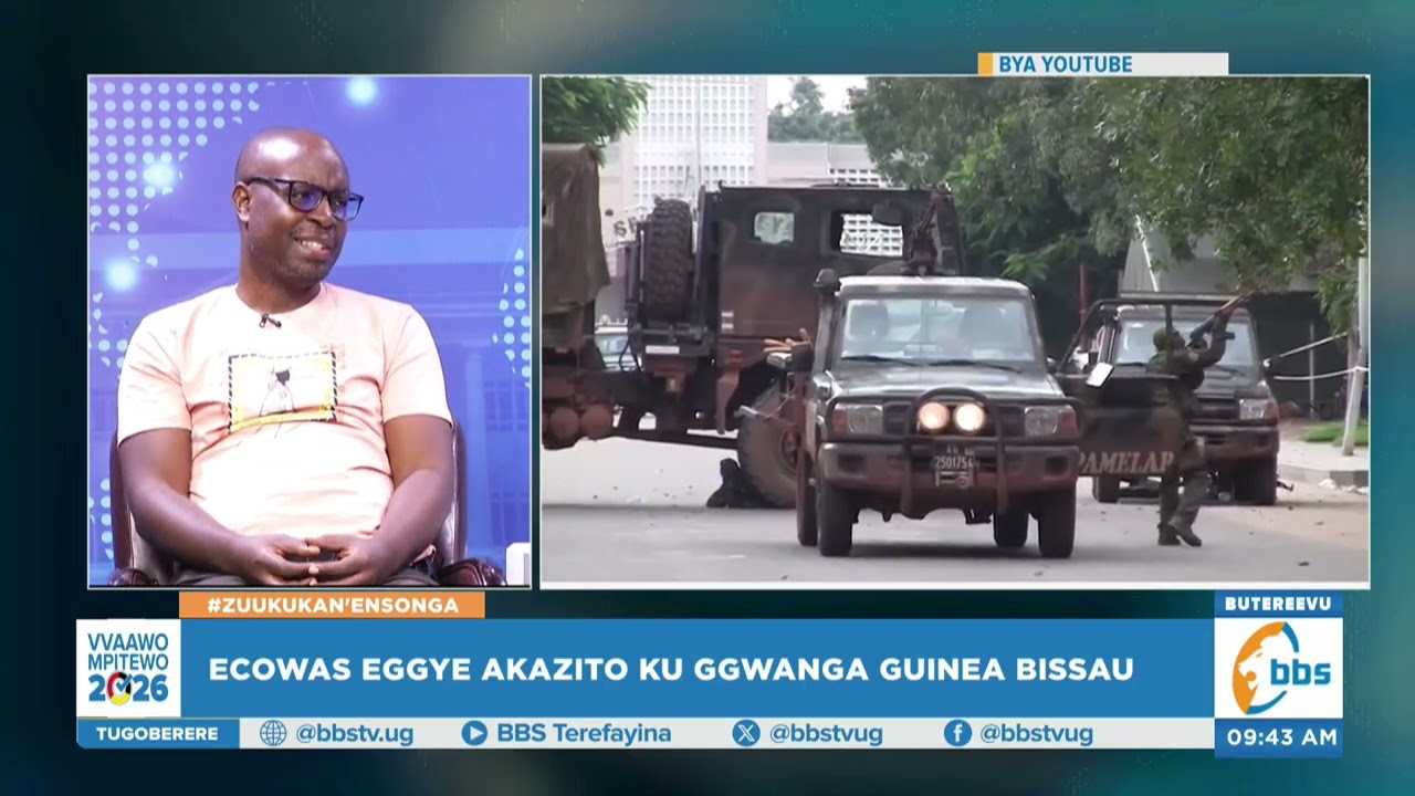 Sam Kazibwe - Abantu be Guinea Bissau basobeddwa, eyawamba obuyinza naye afuuse Nnakyemalira