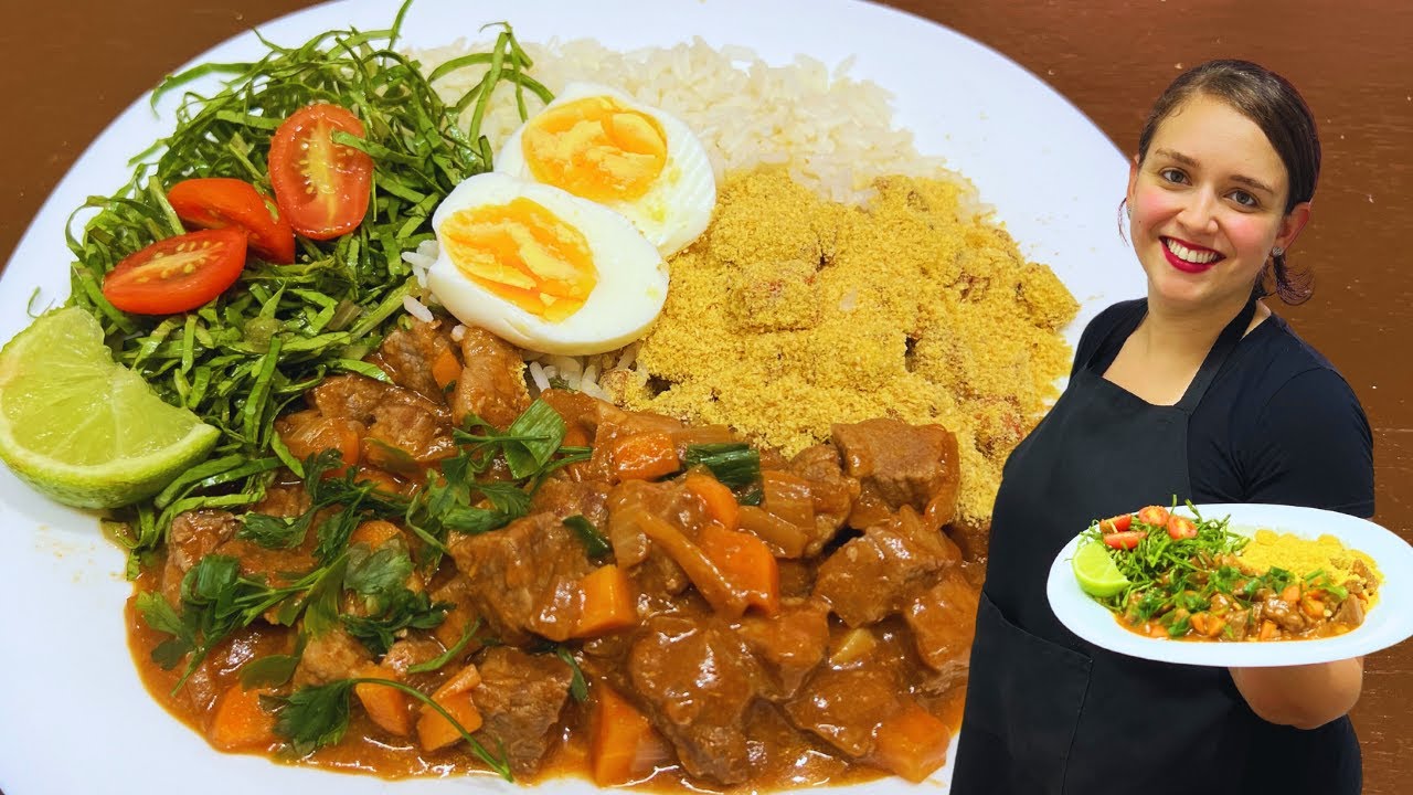 Receita do meu PICADINHO DE CARNE para vender - Prato feito de restaurante
