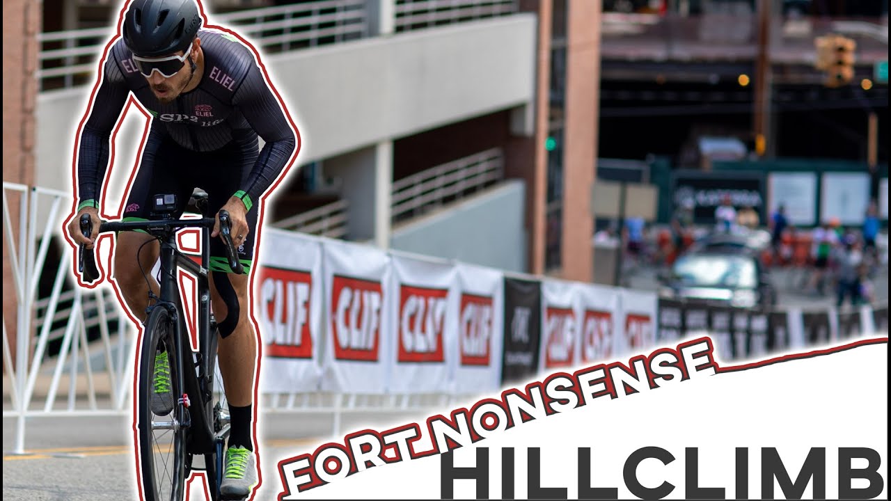 FULL GAS at the Fort Nonsense HILLCLIMB (Cycling Raceday Vlog)