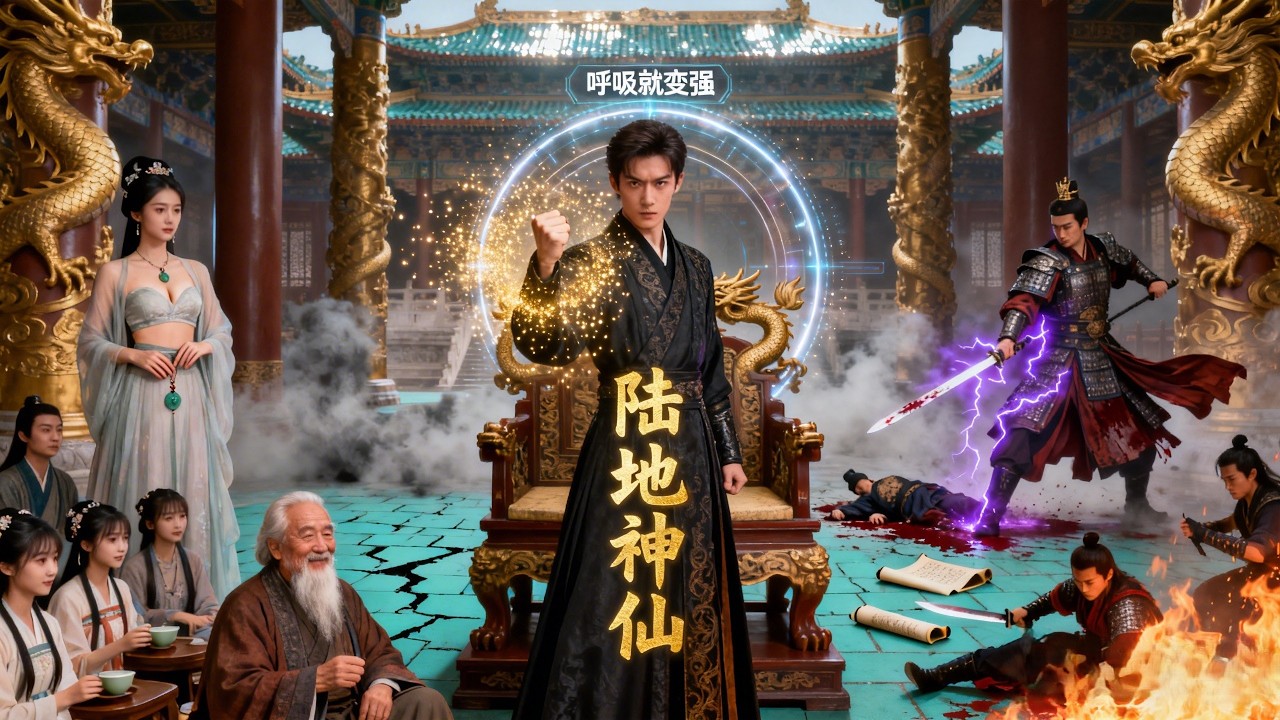 [Multi SUB] ｜穿越成大宁三皇子，出生激活《呼吸就变强》系统获陆地神仙修，却因不喜束缚被视废物！#剧能充电站 #MiniDrama#精彩大陆短剧