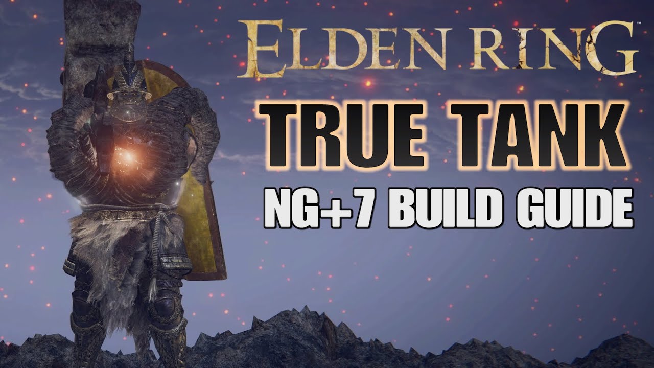 Elden Ring - Level 350 TRUE TANK VS NG+7 Endgame Bosses - No Rolling, No Blocking