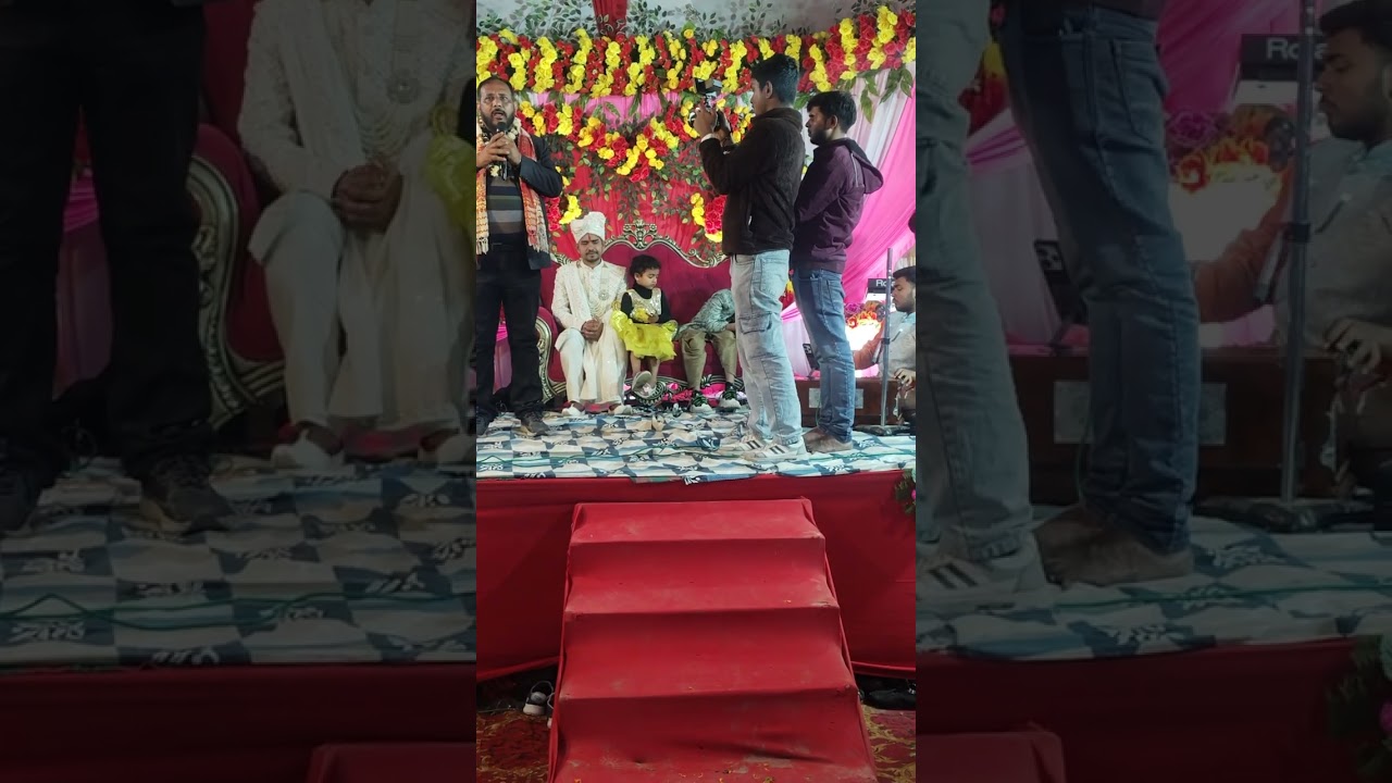 हरि शंकर ठाकुर जी के पुत्र की शादी में बेगूसराय के छीतनौर में अभिनंदन पत्र का प्रत्युतर 
