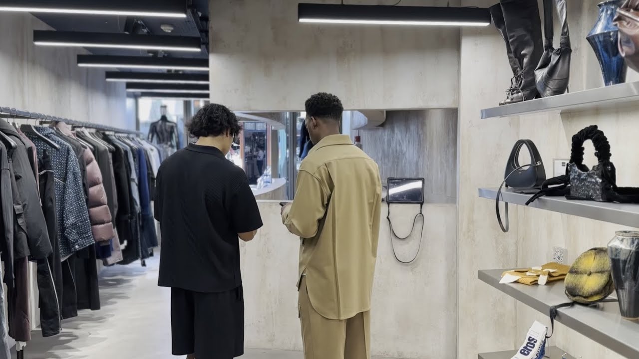 shopping in london (japanese archive store + vintage)