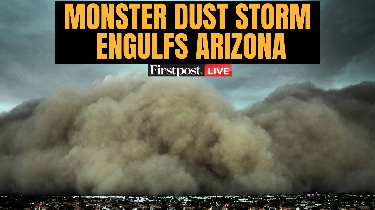 Arizona Dust Storm LIVE: Massive Dust Storm Sweeps Across Arizona’s Pinal County | N18G
