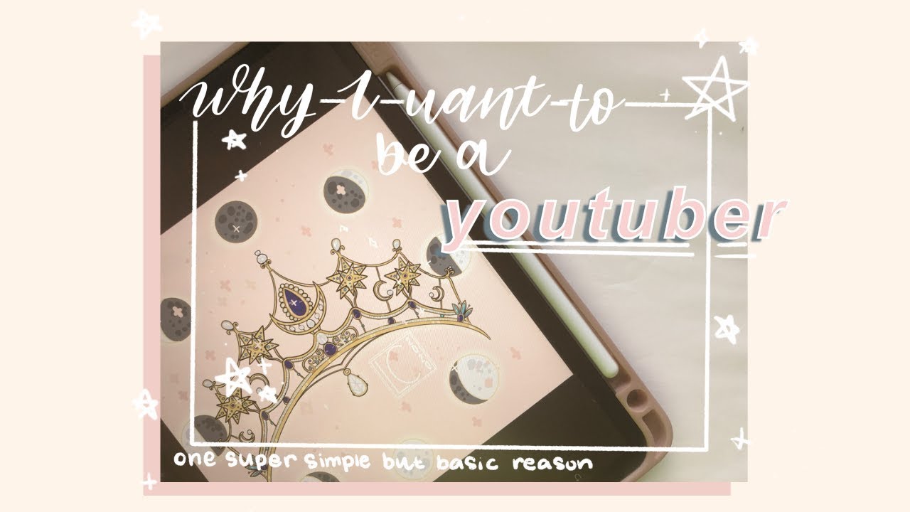 🎥why i want to be a YOUTUBER// procreate speedpaint