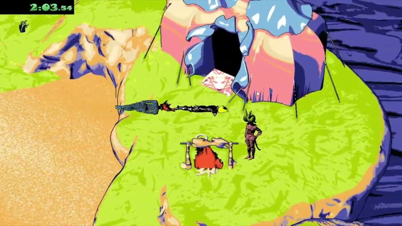 Hylics 2 - Any% in 23:58