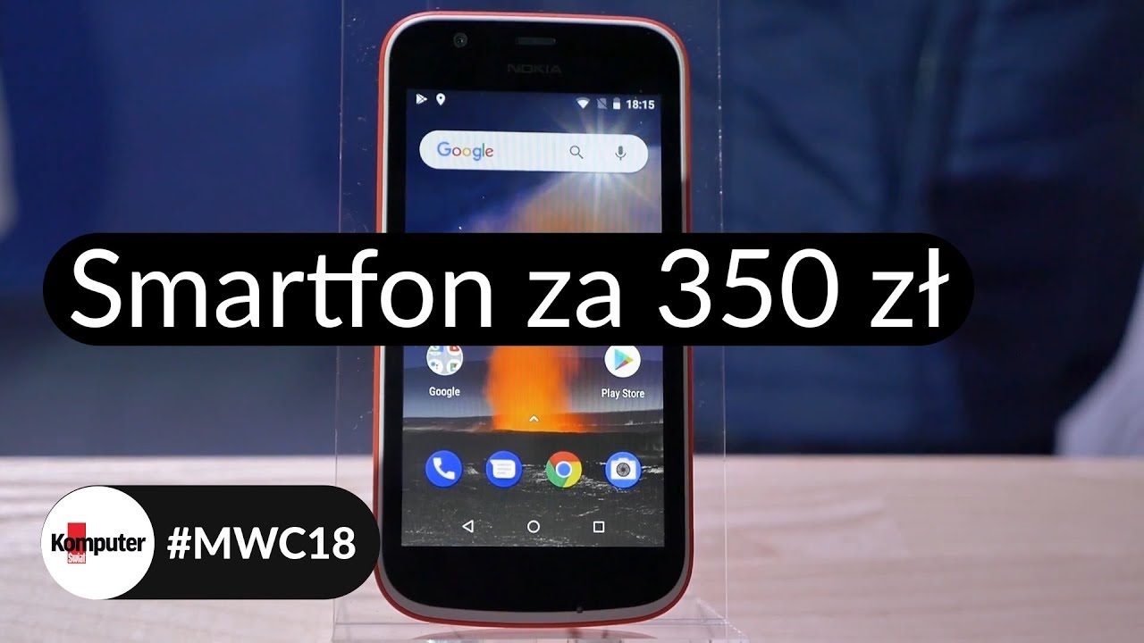 Nokia 1: Pierwsze wrażenia - smartfon z Android Go